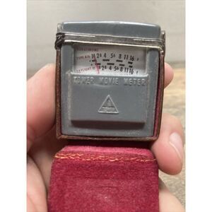 Vintage Tower Movie Meter Light With Case Made‎ in Japan